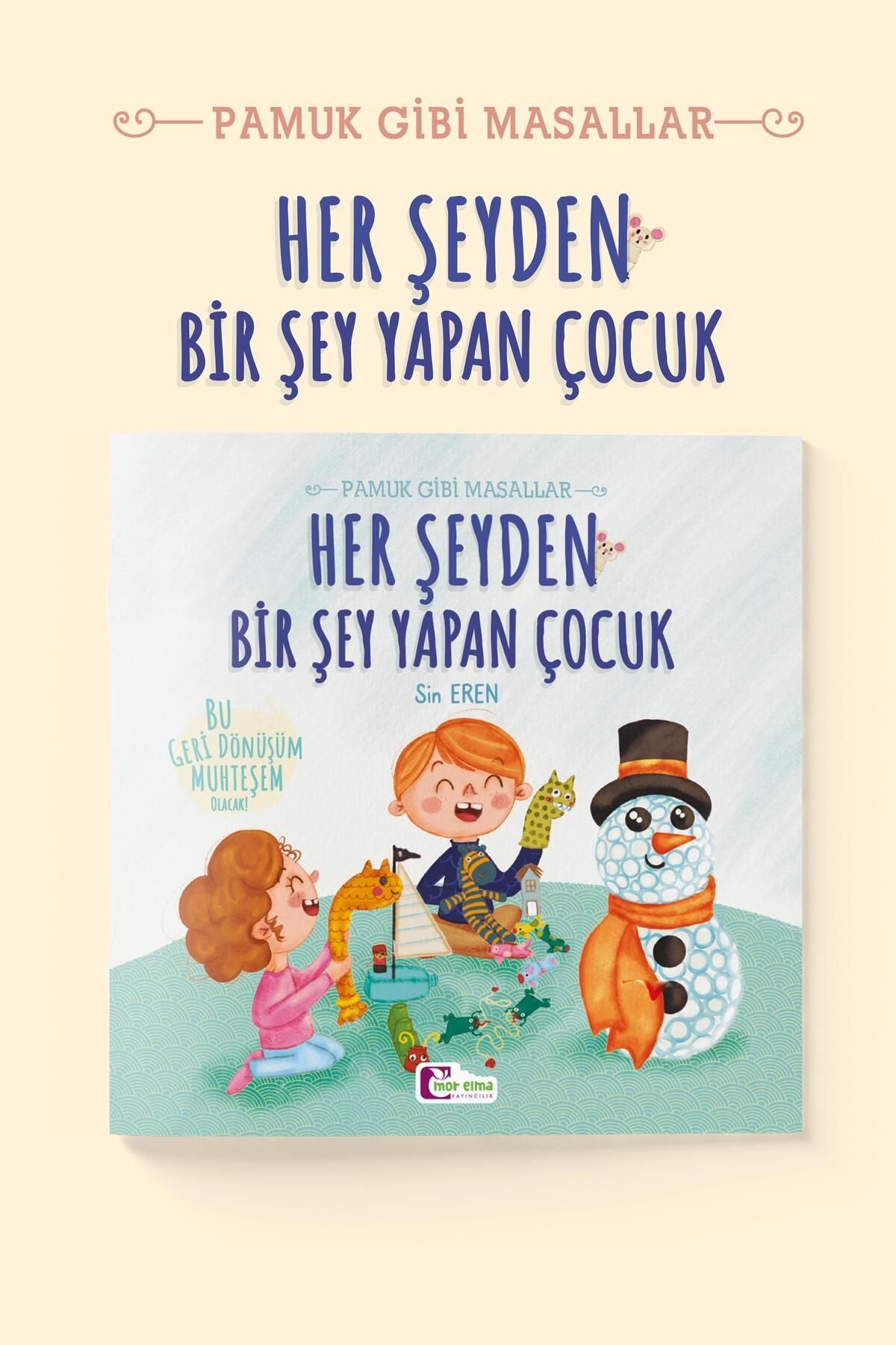 Her Şeyden Bir Şey Yapan Çocuk kitap kapağı