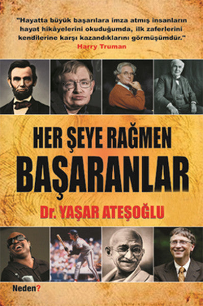 Her Şeye Rağmen Başaranlar - Dr. Yaşar Ateşoğlu kitap kapağı