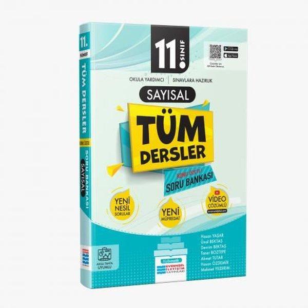 11.Sınıf Tüm Dersler Konu Özetli Soru Bankası - Sayısal | Evrensel İletişim Yayınları (İnce Kapak)  - Resim 1