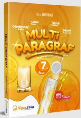 2025 7. Sınıf Multi Paragraf Soru Bankası - Özen Halıcılar kitap kapağı