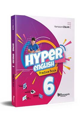 6. Sınıf Hyper English - Practice Book - Ramazan Ceylan kitap kapağı