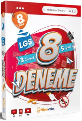 8. Sınıf 8 Deneme İOKBS 3 Sarmal 5 Genel Hiper Zeka Yayınları - Kolektif kitap kapağı