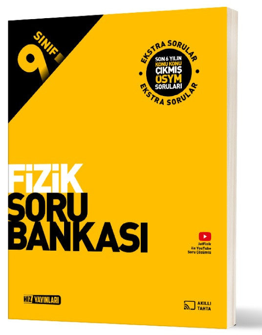 Hız 2026 9. Sınıf Fizik Soru Bankası Güncel Müfredat kitap kapağı
