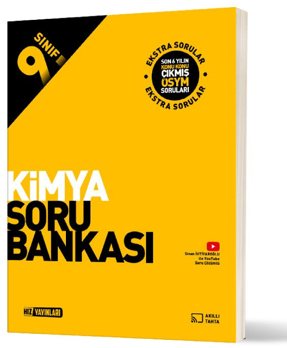 Hız 2026 9. Sınıf Kimya Soru Bankası Güncel Müfredat kitap kapağı