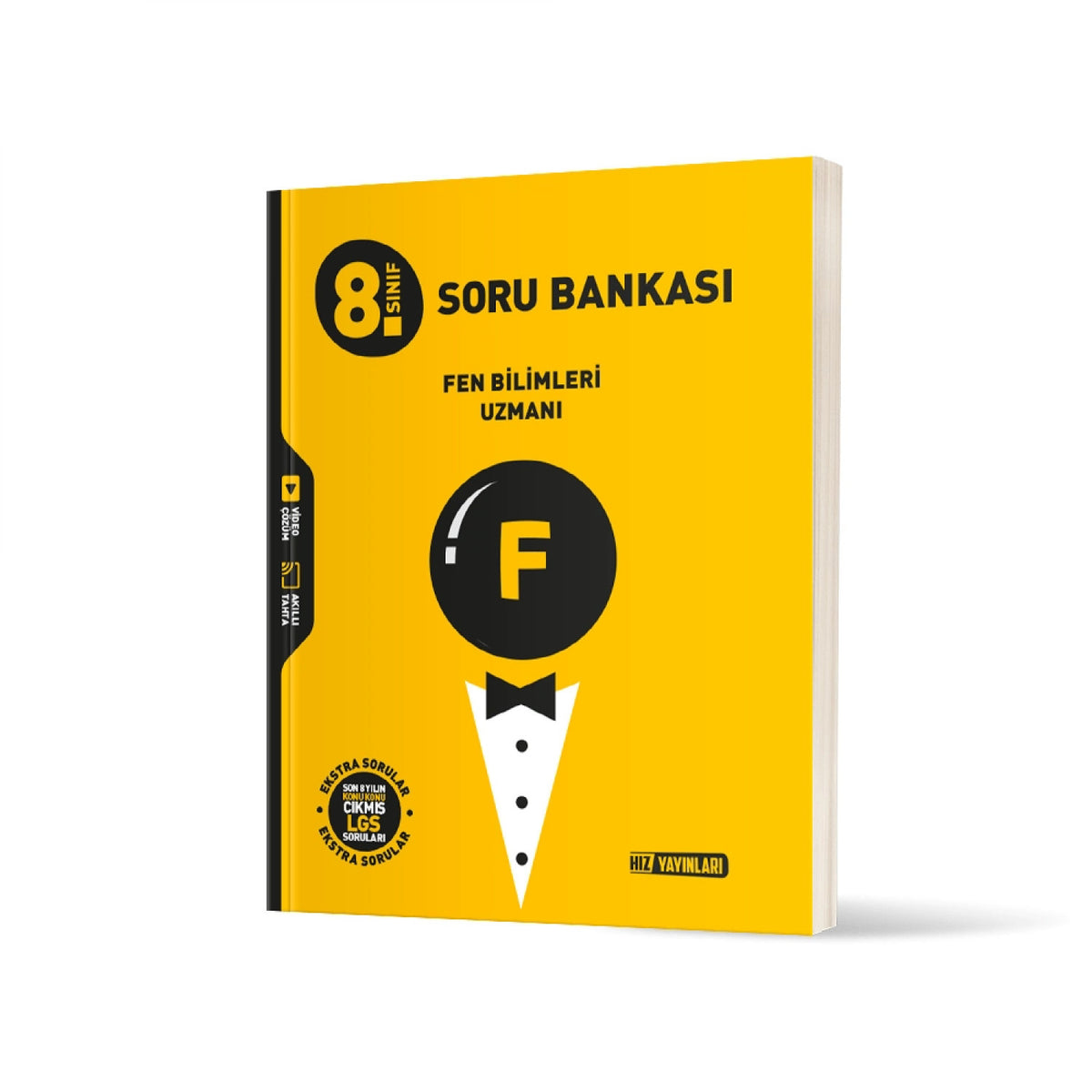 Hız 8. Sınıf Uzman Fen Bilimleri Soru Bankası Yeni kitap kapağı