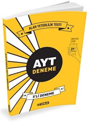YKS AYT 5 Deneme Video Çözümlü - Kolektif kitap kapağı