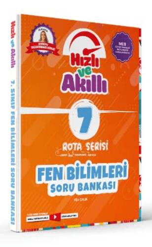 Hızlı ve Akıllı 7. Sınıf Fen Bilimleri Rota Soru Bankası - Filiz Çalık kitap kapağı