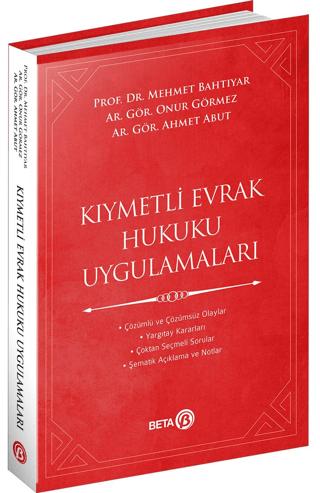 Kıymetli Evrak Hukuku Uygulamaları | Beta Yayınevi (Ciltsiz)  - Resim 1