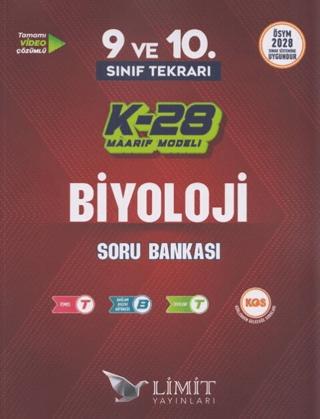 TYT 9. ve 10. Sınıf Tekrarı Biyoloji K-28 Maarif Model Soru Bankası | Limit Yayınları (Ciltsiz)  - Resim 1