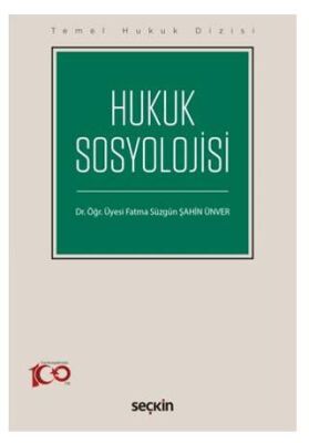 Hukuk Sosyolojisi - Fatma Süzgün Şahin Ünver kitap kapağı