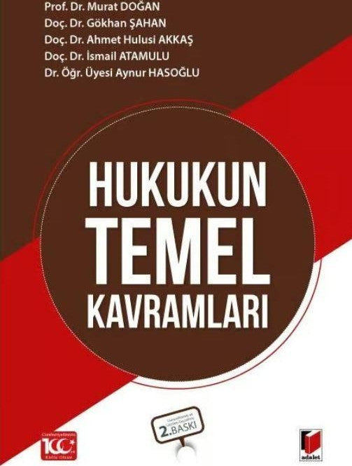 Hukukun Temel Kavramları - Kolektif kitap kapağı
