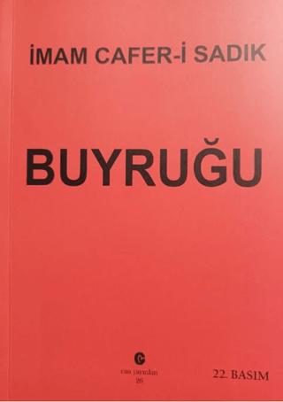 İmam Cafer-i Sadık Buyruğu