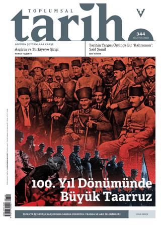 Toplumsal Tarih Dergisi Sayı: 344 Ağustos 2022 | Tarih Vakfı Yurt Yayınları - Toplumsal Tarih Dergisi (Ciltsiz)  - Resim 1
