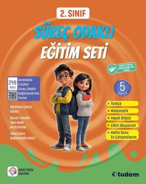 2. Sınıf Süreç Odaklı Eğitim Seti | Tudem Yayınları - Ders Kitapları (İnce Kapak)  - Resim 1