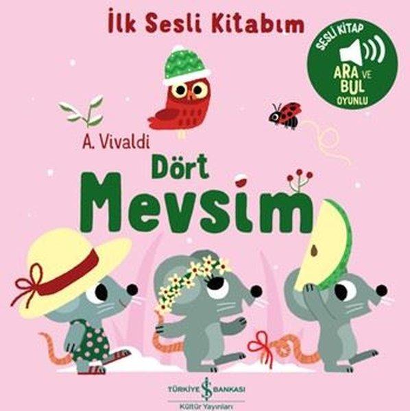 Dört Mevsim - İlk Sesli Kitabım | İş Bankası Kültür Yayınları (Ciltli)  - Resim 1