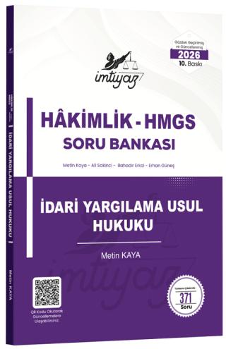 2026 HMGS Hakimlik İdari Yargılama Usul Hukuku Soru Bankası