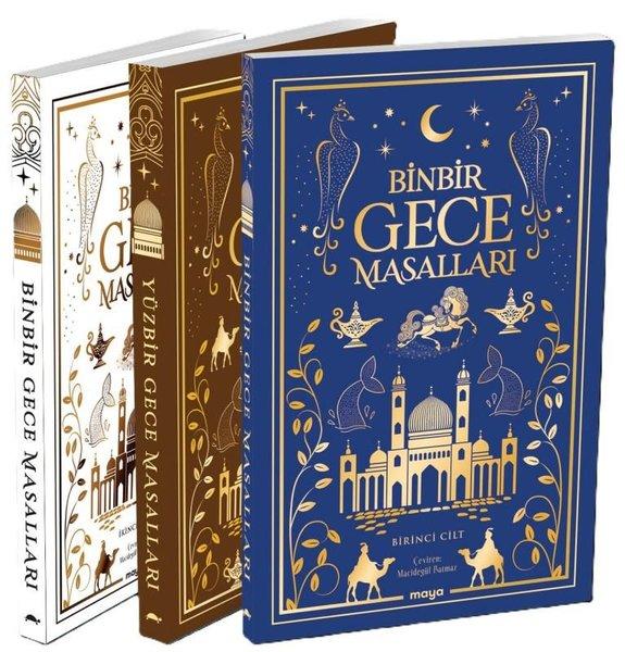 Maya Binbir Gece Masalları Seti - 3 Kitap Takım | Maya Kitap (İnce Kapak)  - Resim 1