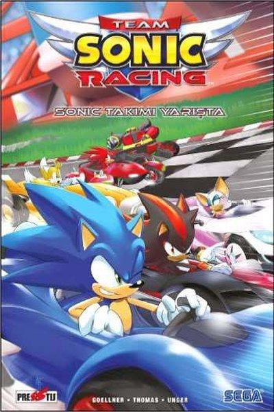 Team Sonic Racing - Sonic Takımı Yarışta | Presstij Kitap (İnce Kapak)  - Resim 1