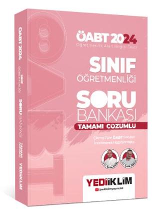2024 ÖABT Sınıf Öğretmenliği Tamamı Çözümlü Soru Bankası | Yediiklim Yayınları (Ciltsiz)  - Resim 1