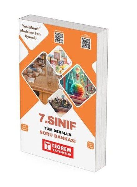 7. Sınıf Tüm Dersler Soru Bankası | Teorem Yayınları (İnce Kapak)  - Resim 1