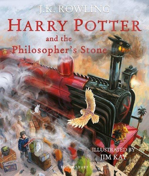Harry Potter and the Philosophers Stone: Illustrated Edition | Bloomsbury (İnce Kapak)  - Resim 1