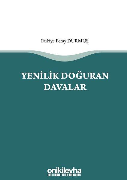 Yenilik Doğuran Davalar | On İki Levha Yayıncılık (İnce Kapak)  - Resim 1