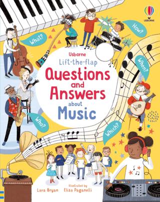 Questions and Answers About Music | Usborne (Ciltli)  - Resim 1