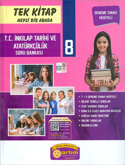 Artım Yayınları 8. Sınıf T.C. İnkılap Tarihi Ve Atatürkçülük Soru Bankası - Resim 1