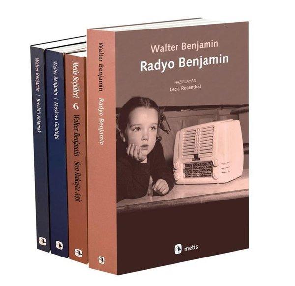 Walter Benjamin Seti - 4 Kitap Takım | Metis Yayınları (İnce Kapak)  - Resim 1