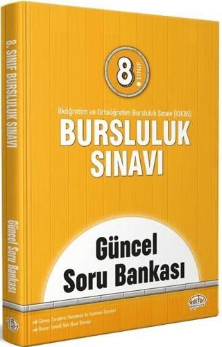 Editör 8. Sınıf Bursluluk Sınavı Güncel Soru Bankası