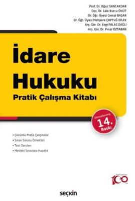 İdare Hukuku Pratik Çalışma Kitabı - Kolektif kitap kapağı