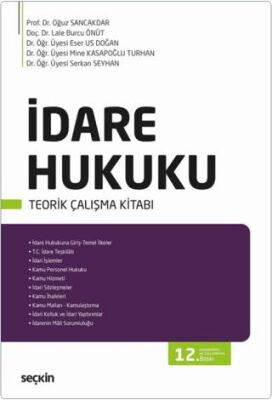 İdare Hukuku Teorik Çalışma Kitabı - Serkan Seyhan kitap kapağı