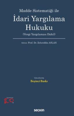 İdari Yargılama Hukuku - Zehreddin Aslan kitap kapağı