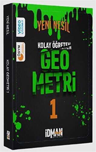 İdman Kolay Öğreten Geometri 1 İdman Yayınları - Kolektif kitap kapağı