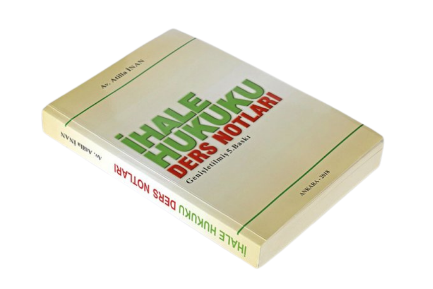 İhale Hukuku Ders Notları kitap kapağı