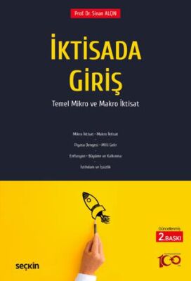 İktisada Giriş - Sinan Alçın kitap kapağı