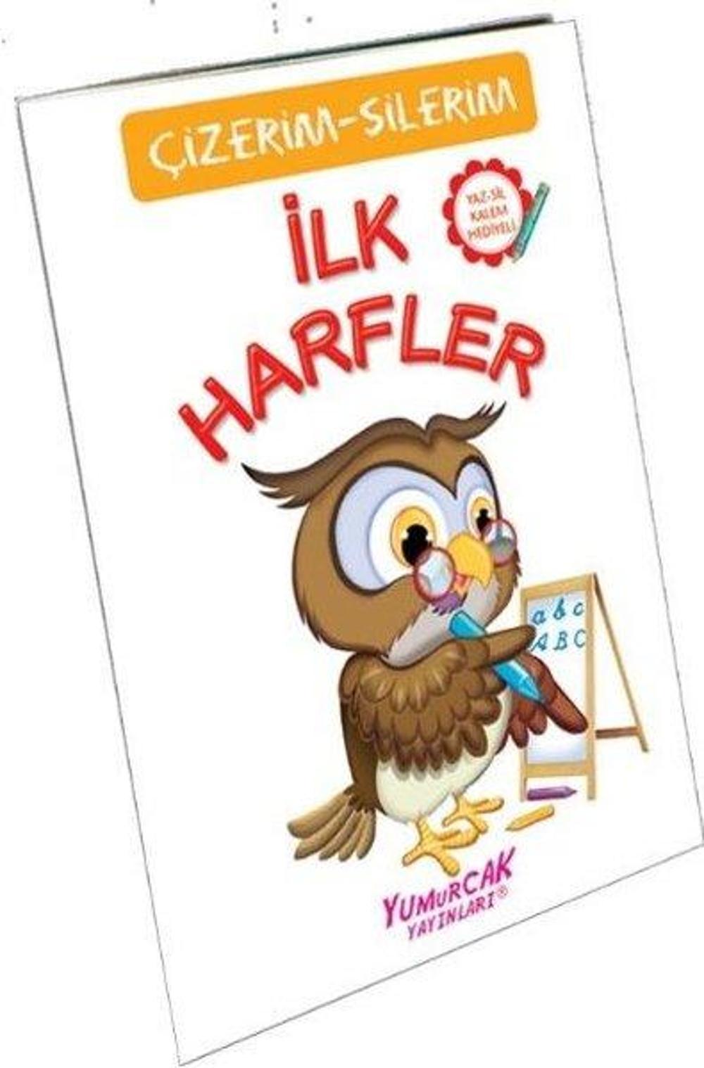 İlk Harfler - Çizerim Silerim | Yumurcak Yayınları