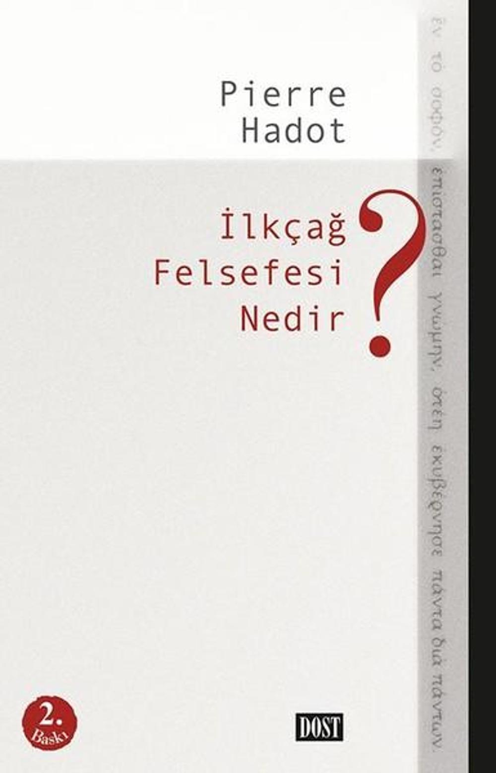 İlkçağ Felsefesi Nedir? | Dost Kitabevi