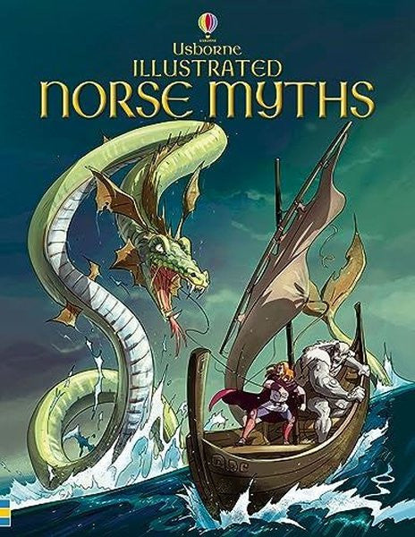 Illustrated Norse Myths - Alex Frith kitap kapağı