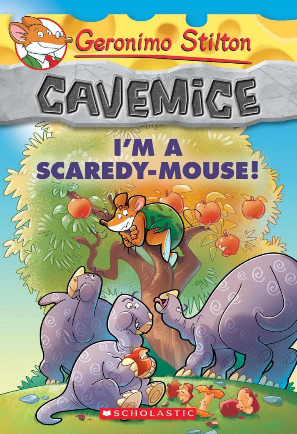 Nüans Publishing I'm a Scaredy-Mouse! (Geronimo Stilton Cavemice #7 kitap kapağı
