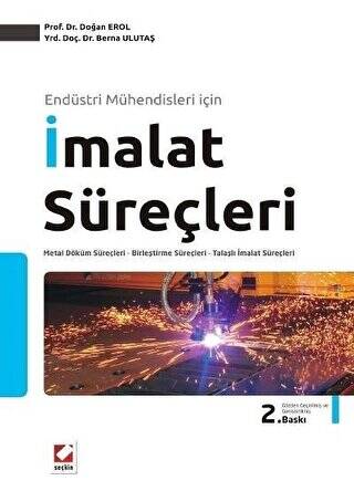 İmalat Süreçleri - Prof. Dr. Doğan Erol kitap kapağı