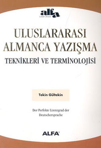 Uluslararası Almanca Yazışma Teknik | Alfa Yayıncılık (İnce Kapak)  - Resim 1