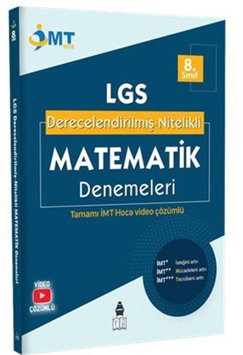 İMT Hoca - LGS Derecelendirilmiş Nitelikli Matematik Denemeleri - Kolektif kitap kapağı