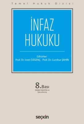 İnfaz Hukuku THD - Cumhur Şahin kitap kapağı