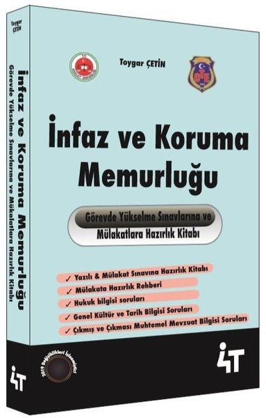 İnfaz ve Koruma Memurluğu - Toygar Çetin kitap kapağı