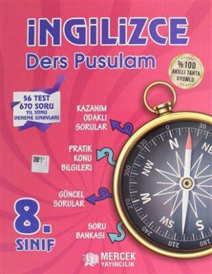 Mercek Yayıncılık İngilizce Ders Pusulam 8. Sınıf - Kolektif kitap kapağı