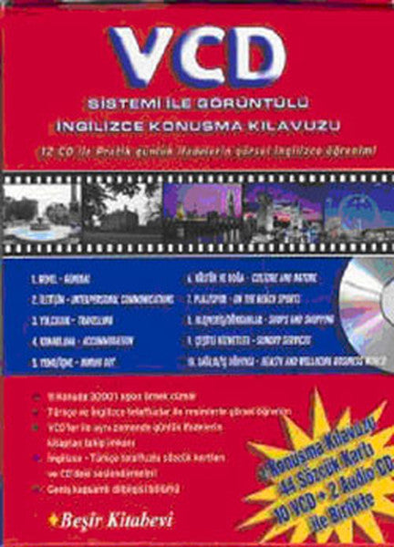 İngilizce VCD'li Konuşma Seti - Kutulu - Kolektif kitap kapağı