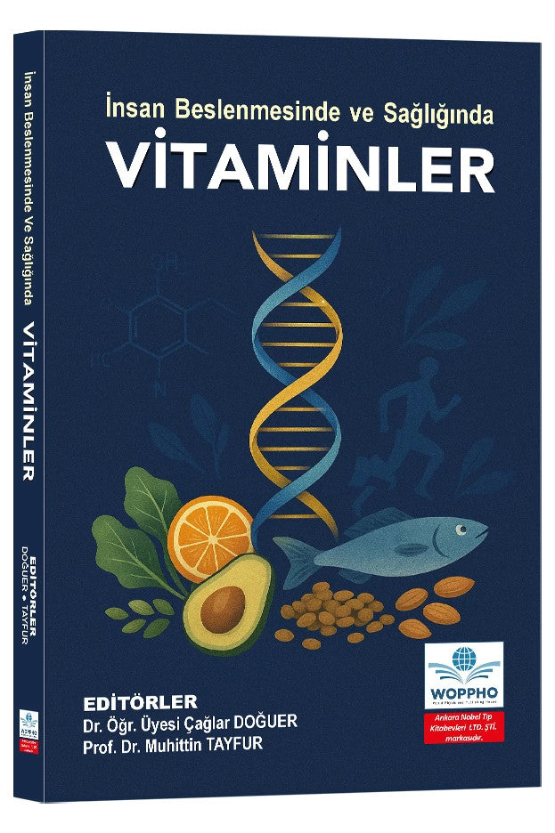 İnsan Beslenmesinde ve Sağlığında Vitaminler kitap kapağı
