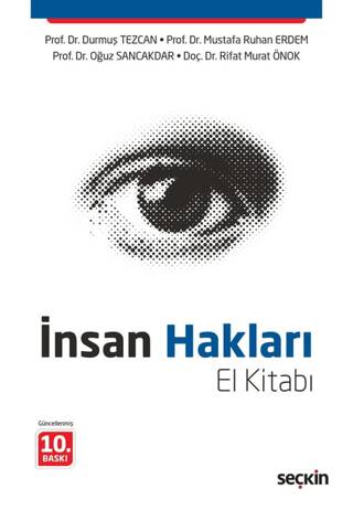 İnsan Hakları El Kitabı - Durmuş Tezcan kitap kapağı