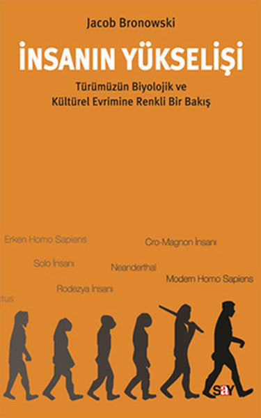 İnsanın Yükselişi - Jacob Bronowski kitap kapağı